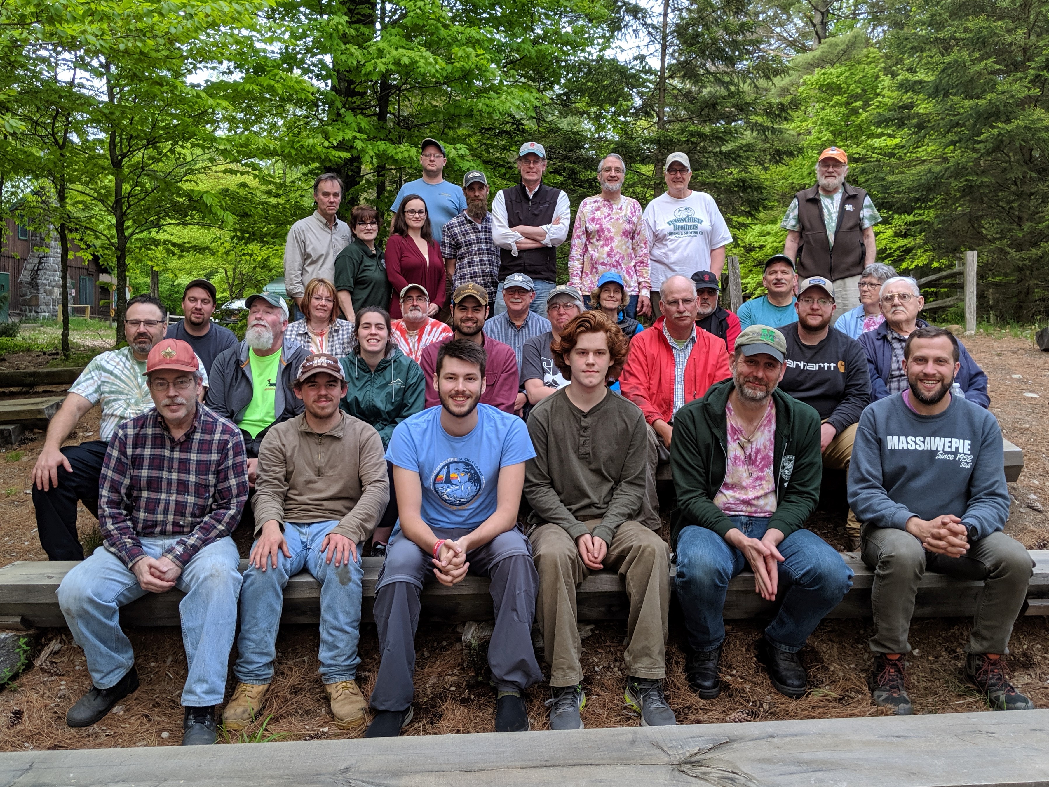 Photo of Alumni Association Members Present at the 2019 Annual Meeting